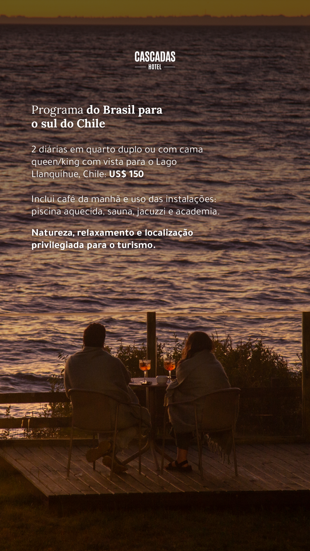 Programa desde Brasil hacia el sur de Chile